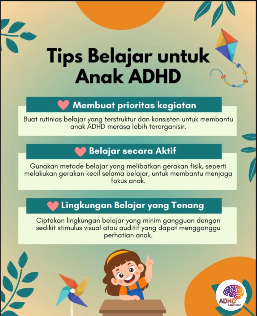 Strategi Belajar yang Cocok untuk Anak ADHD di Kabupaten Nduga